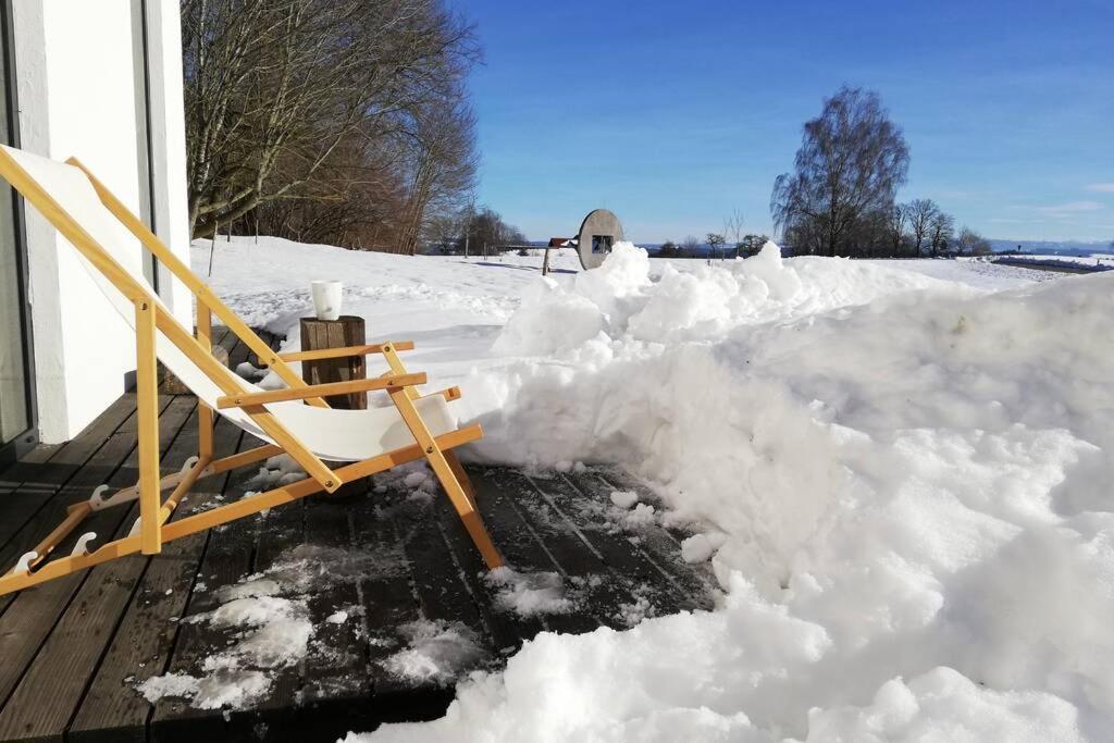 5Sterne Ferienwohnung Im Fachwerk Mit Bergblick In Alleinlage Und Grossem Garten, Infrarotkabine Humberg Bagian luar foto