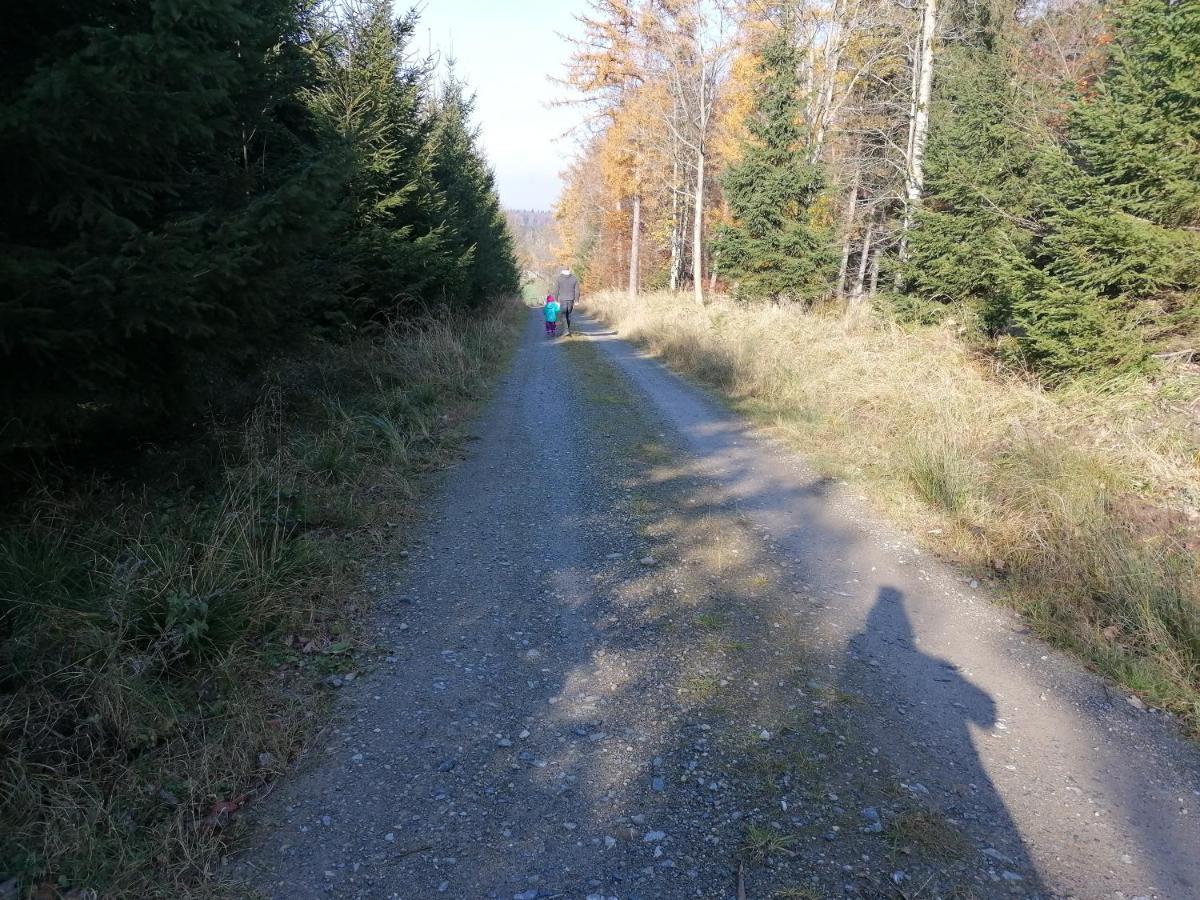 5Sterne Ferienwohnung Im Fachwerk Mit Bergblick In Alleinlage Und Grossem Garten, Infrarotkabine Humberg Bagian luar foto