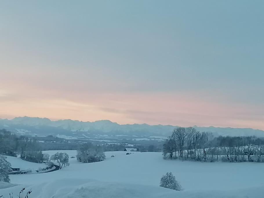 5Sterne Ferienwohnung Im Fachwerk Mit Bergblick In Alleinlage Und Grossem Garten, Infrarotkabine Humberg Bagian luar foto