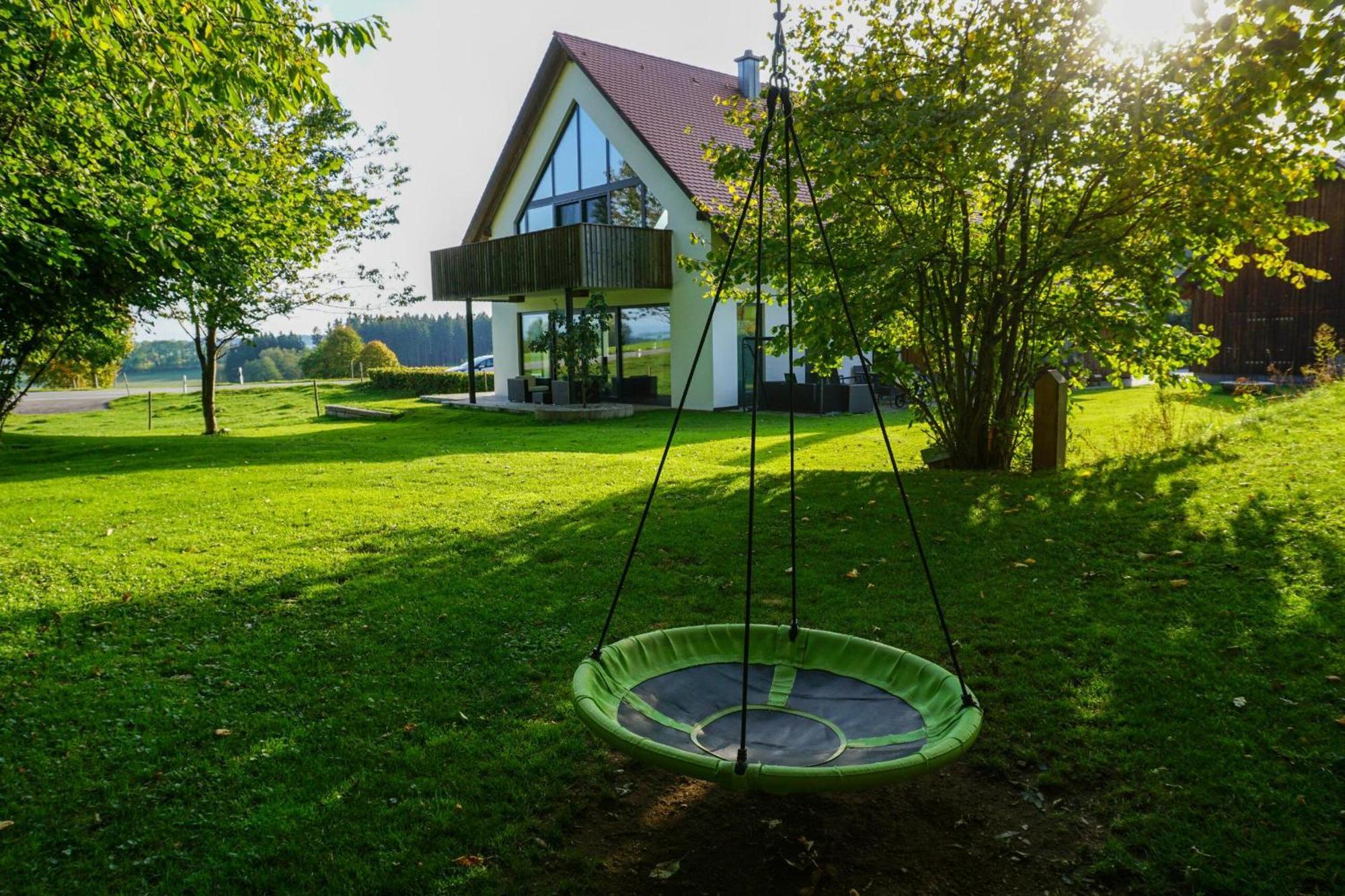 5Sterne Ferienwohnung Im Fachwerk Mit Bergblick In Alleinlage Und Grossem Garten, Infrarotkabine Humberg Bagian luar foto